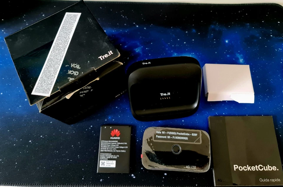 POCKET CUBE TRE 4G LTE Perfettamente funzionante - colore nero - Immagine 1 di 1