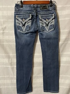 Vigoss The New York Straight Blue Jean Girl’s Sz 24/30 Great Condition 18.00 - Picture 1 of 4