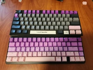 Drop ALT Mechanical Keyboard Space Gray - w/ Purple Keycap & MX Brown Switches - Picture 1 of 5