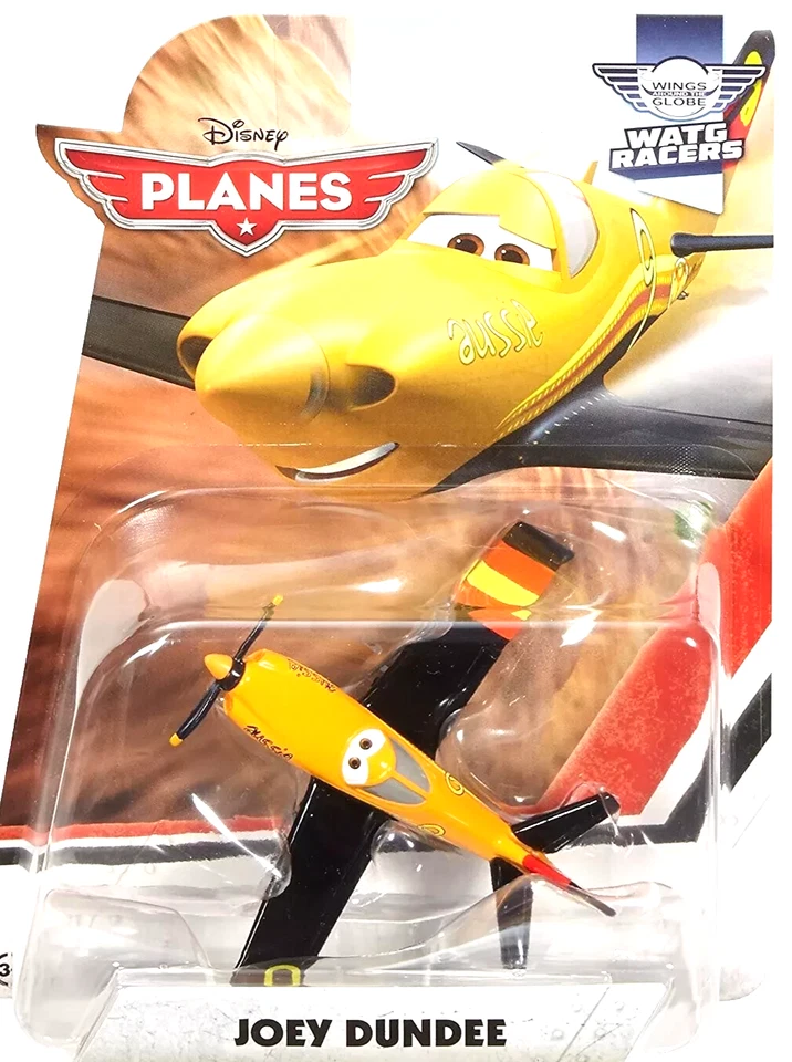 VHTF Disney PLANES JOEY DUNDEE 1:55 Diecast PACKAGE WEAR FREE SHIPPING! - Image 1 of 1