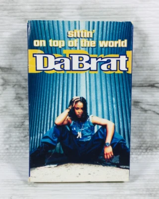 DA BRAT - SITTIN' ON TOP OF THE WORLD (1996) CASSETTE TAPE SINGLE (INSTRUMENTAL) - Image 1 of 4