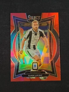2024-25 Panini Select Serie A Soccer Terrace Red Prizm #4 Sandi Lovric - Bild 1 von 2