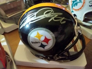 NFL autographed rod woodson mini helmet pittsburgh steelers JSA  cert - Picture 1 of 2