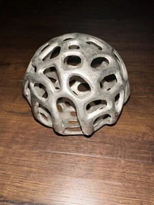 Silber Metall Dekor Kugel Kugel Kugel Kugeln Akzent Stücke Modern Eklektisch - Bild 1 von 10