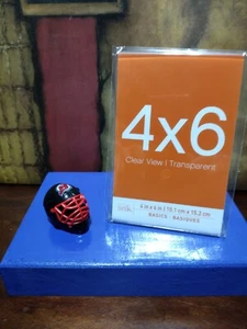 NHL / New Jersey Devils with Photo Frame / nhl mini helmets - Picture 1 of 3