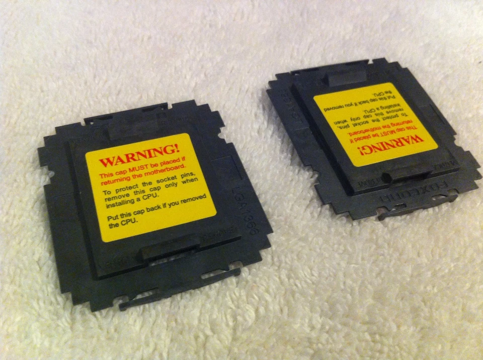 LOT 5 pcs Foxconn LGA1366 CPU Socket Cover ORIGINAL ONE