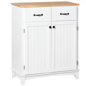 Simple Kitchen Cupboard Storage Cabinet w/ Drawer Living & Dining Room - Picture 1 of 9