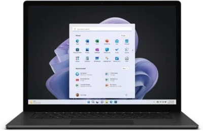 Microsoft Surface LAPTOP 5 15" Intel i7-1265U 8GB+512GB WINDOWS Nero RFB-0003 - Immagine 1 di 4