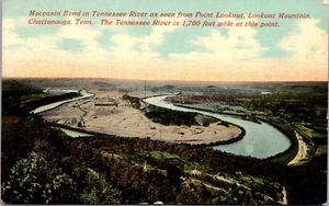 Mokassin Biegung Tennessee Fluss Chattanooga Tennessee Postkarte - Bild 1 von 2