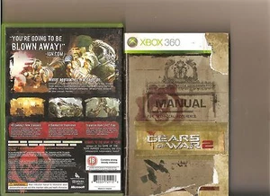 GEARS OF WAR 2 XBOX 360 / X BOX 360 RATED 18 - Picture 1 of 1