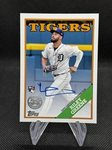 2023 Topps 1988 Topps Baseball Riley Greene #88BAU-RG Auto (RC) Detroit Tigers - Picture 1 of 2
