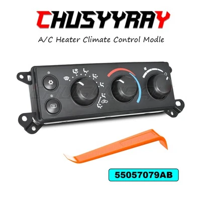 Unidad de control de temperatura de calefacción de aire acondicionado 55057079AB para Dodge Dakota 2008-2011 Foto 1 de 4