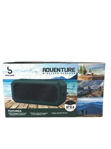 Altavoz Bluetooth BASS JAXX Inalámbrico Impermeable IPX4 Exterior Estéreo Verde - Imagen 1 de 5