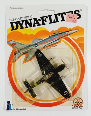 1982 Dyna-Flites Junkers Ju 87 Stuka Die-Cast Metal Aircraft - NOS UNOPENED - Image 1 of 4