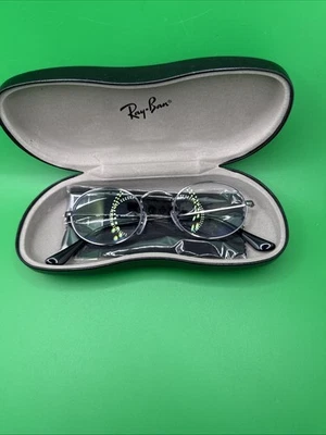 Monturas de gafas Ray-Ban Rb3547V 2502 ovaladas de metal pulido 48-21-145 Foto 1 de 4