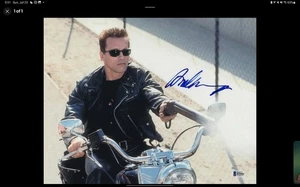 Beckett geprüft signed Foto Arnold Schwarzenegger Terminator 11x14 - Bild 1 von 3