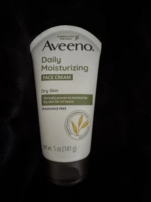 Crema facial hidratante diaria Aveeno 5 oz piel seca sin fragancia NUEVO Foto 1 de 2