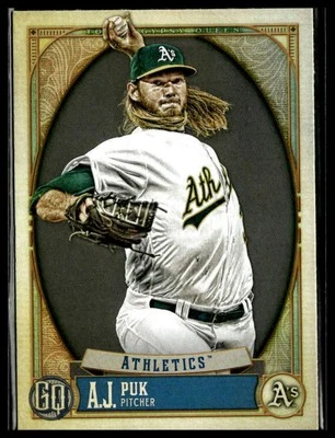 A.J. Puk 2021 Topps Gypsy Queen Card #183 - Image 1 of 2