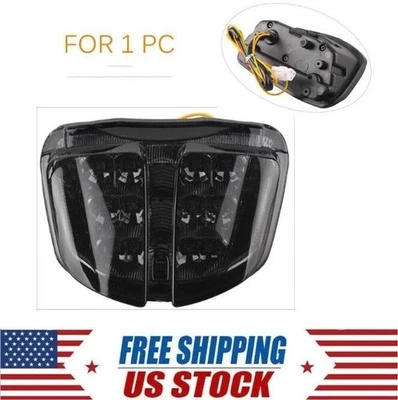 Luz de freno trasera LED luz de señal de giro para Suzuki GSXR 600 750 2006 2007 le Foto 1 de 4