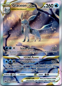 Glaceon VSTAR GG40/GG70 - Crown Zenith Holo - Picture 1 of 2