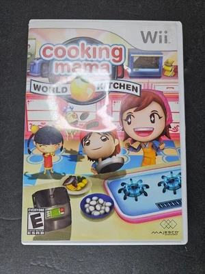 Cooking Mama: World Kitchen (Nintendo Wii, 2008) Complete CIB Tested - Image 1 of 4