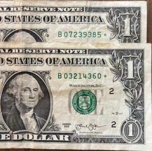 2013 B STAR NOTES * 2 Bills Worth Millions If U Find Match. - Picture 1 of 3