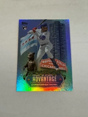 2023 Topps Home Field Advantage #HA19 - Christopher Morel (RC) Cubs Rays - Image 1 of 2