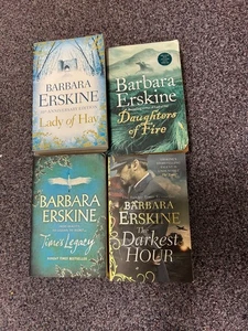 Barbara Erskine Book Bundle X 4 Womens Fiction, Drama, Historical - Imagen 1 de 1