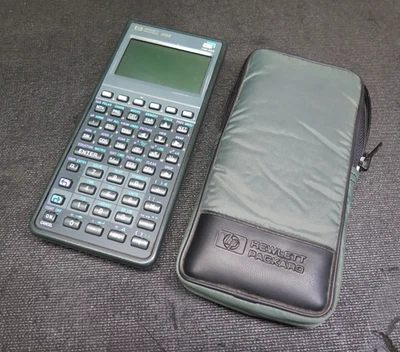 Hewlett Packard HP 48GX Graphing Calculator W/ Case Tested - No Manual - Image 1 of 4