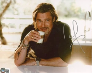 Brad Pitt Signed 8x10 Photo AUTO BAS Beckett - Picture 1 of 1