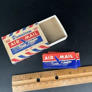 Vintage Original Luftpost Etiketten Dennison NO 29 - Bild 1 von 4