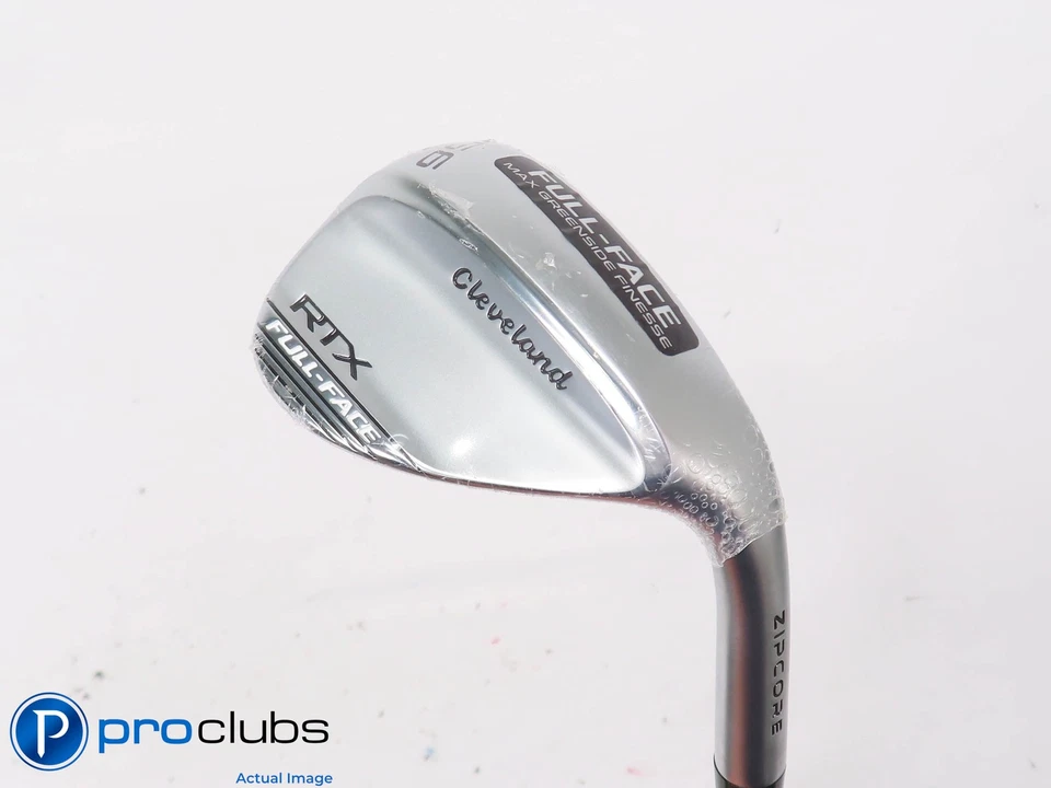 New! Cleveland RTX Full-Face Tour Satin 56*(9*) Wedge - Elevate X-Flex - 447590 - Image 1 of 4