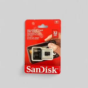 SanDisk 32gb Class 4 microSDHC Memory Card - Picture 1 of 2