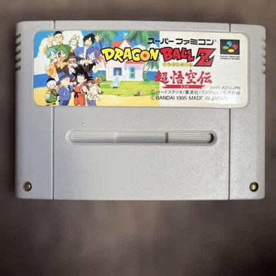 Dragon Ball Z Super Gokuden Clash Arc SFC SNES Game 1995 No Box - Image 1 of 2