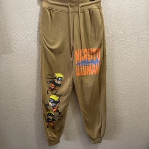 Naruto Shippuden Sweat Pants Ripple Junction Size Small Golden Brown Jogger - Picture 1 of 8