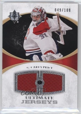 2010-11 Ultimate Collection Ultimate Jerseys /100 Carey Price #UJ-CP - Image 1 of 2