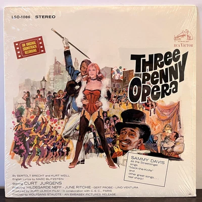 THREE PENNY OPERA Movie Soundtrack (1964) - 12" Vinyl Record LP - SEALED - Image 1 of 2