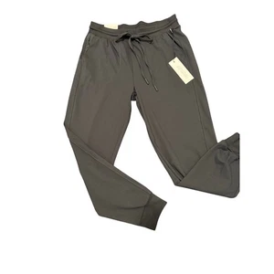 Neu mit Etikett Rachel Zoe M mittelhohe schwarze Jogginghose mit Stretch und Taschen  - Bild 1 von 11