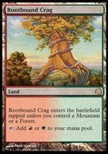 *FOIL* Rootbound Crag 1x MtG Premium Deck Series Slivers ENGLISH PLAYED