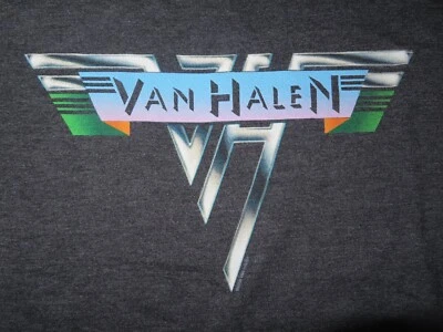 2008 VAN HALEN Logo (LG) T-Shirt w Tag ALEX EDDIE DAVID LEE ROTH MICHAEL ANTHONY - Image 1 of 2