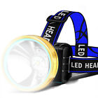 Super Bright USB Rechargeable COB Headlamp Waterproof LED Head Torch Headlight