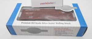 Bachmann 18512 Baltimore & Ohio 40' Stock Car HO Scale  Silver Series (25071) - Bild 1 von 8