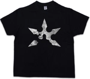 NINJA I Kids Boys T-Shirt Samurai Warrior Way of Sepuku Banzai Japan Japanese - Picture 1 of 1