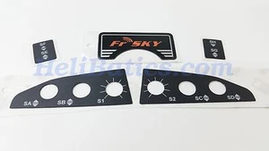 NUOVO FrSky Taranis X9D/X9D più pezzi di ricambio - Set adesivi - Foto 1 di 2