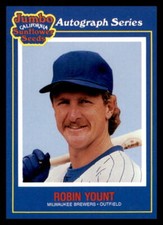 1990 Jumbo California Sunflower Seeds #6 Robin Yount Milwaukee Brewers