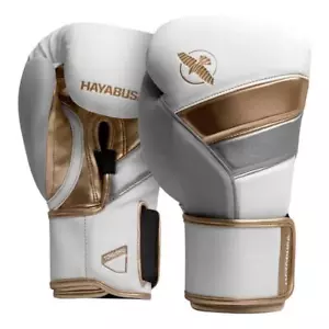 Guantes de boxeo Hayabusa T3 - blancos/dorados - Imagen 1 de 7