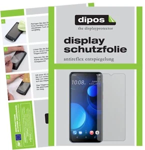 3+3x Screen Protector for HTC Desire 19 Plus Protection Anti Glare dipos - Picture 1 of 6