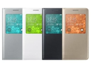 Funda protectora abatible inteligente con ventana S-VIEW para Samsung Galaxy Alpha G850F - SR1 - Imagen 1 de 5
