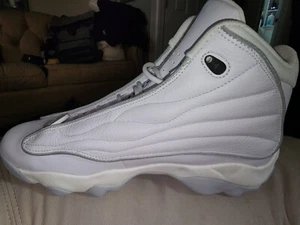 Size 13 - Jordan Pro Strong White Metallic Platinum 2021 - Picture 1 of 5