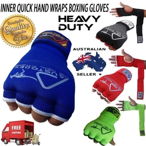 INNER First Gel Bandages MMA boxing Inner Quick Hand Wraps Gloves straps fitness - Picture 1 of 14